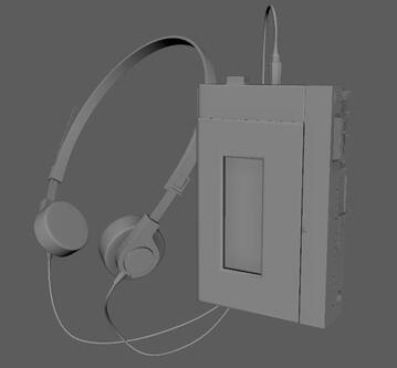 The base model of the Sony Walkman