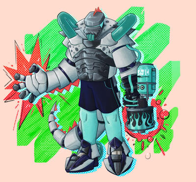 Fan-Art of a friend's original character